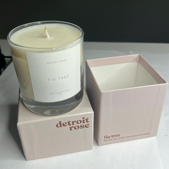 Detroit Rose Other - Fig Tree Scented Candle